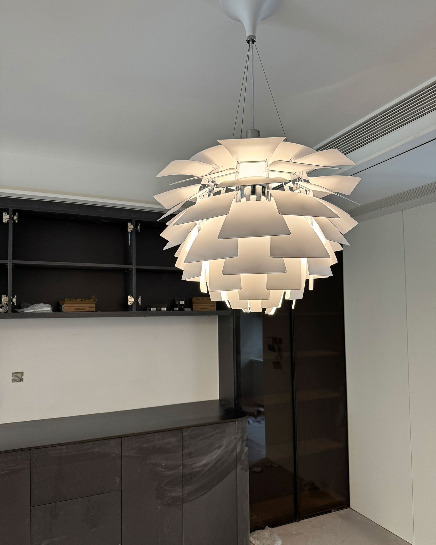 Hanglamp Dennenappel Metaal Klassiek Warm Wit Verstelbaar Snoer Woonkamer