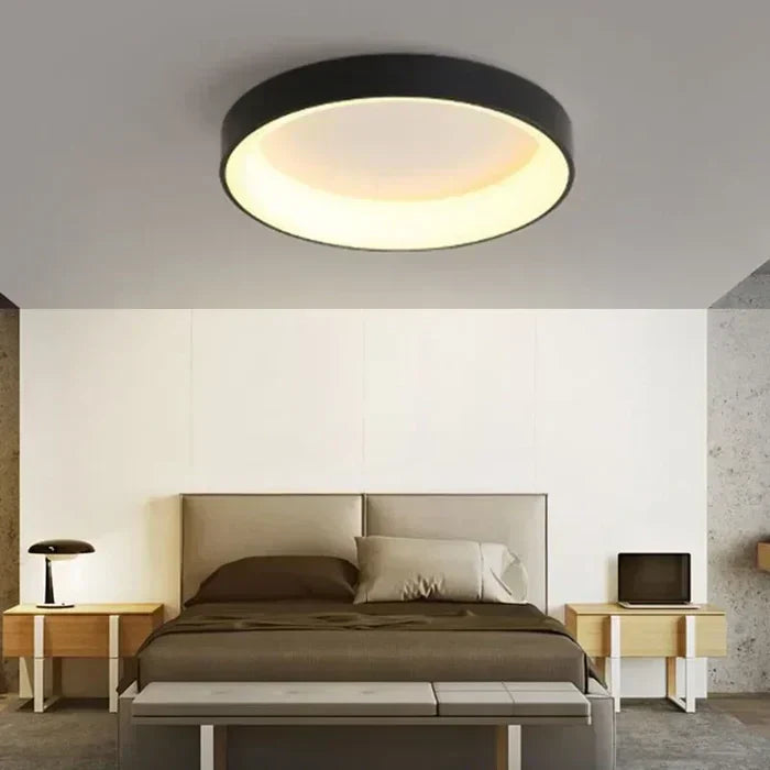 Ronde LED Plafondlamp Minimalistisch Design Warm Licht Energiezuinig Woonkamer Slaapkamer Kantoor Verlichting Modern Interieur