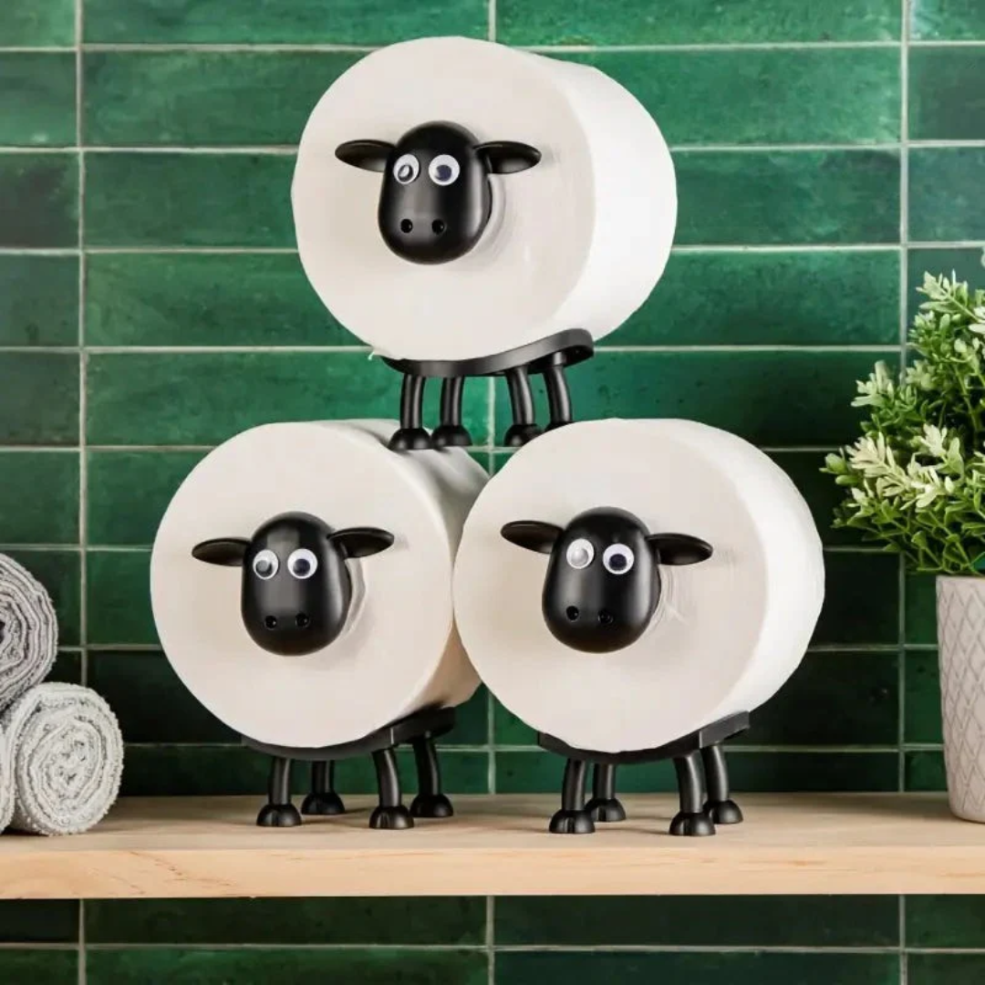Toiletrolhouder Schaap Decoratief Set Van 3 Voor Badkamer En Woonruimte
