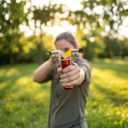 Precisiekatapult met Geïntegreerde Laserrichting en Infraroodwaterpas voor Sport en Outdoor
