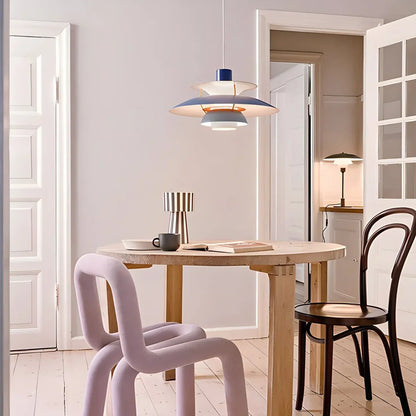 Hanglamp Metaal E27 Groen Eettafel Woonkamer Gelaagde Designlamp Scandinavische Hanglamp Sfeerverlichting Interieur
