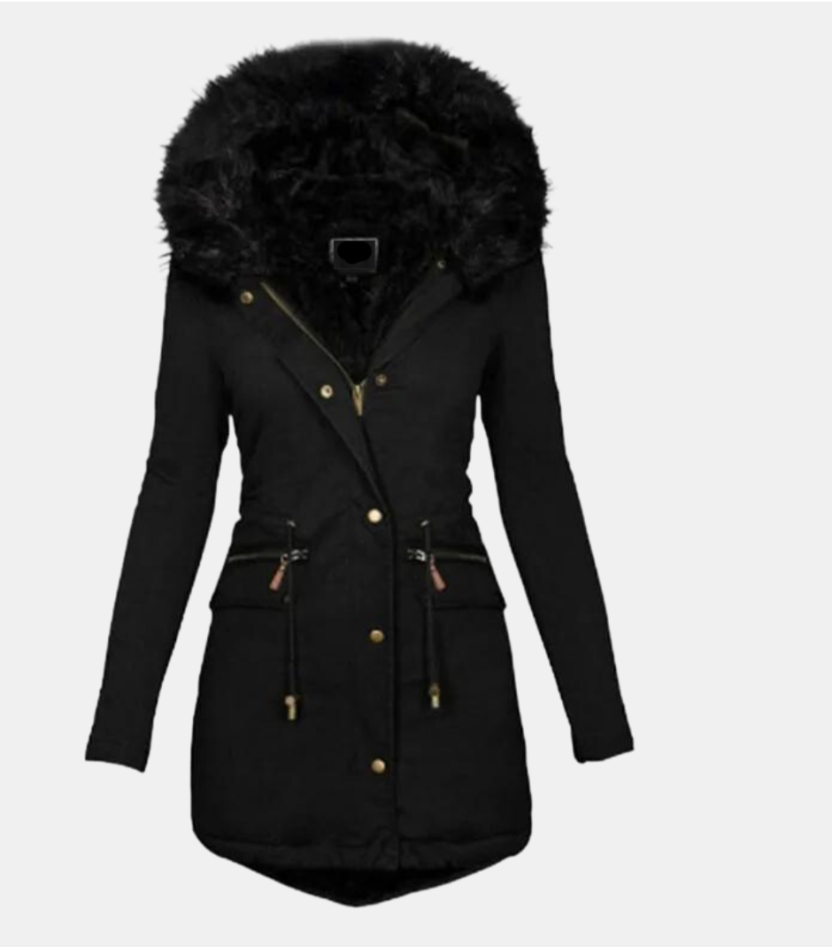 Dames Winterparka Warm en Elegant - StudioMarella