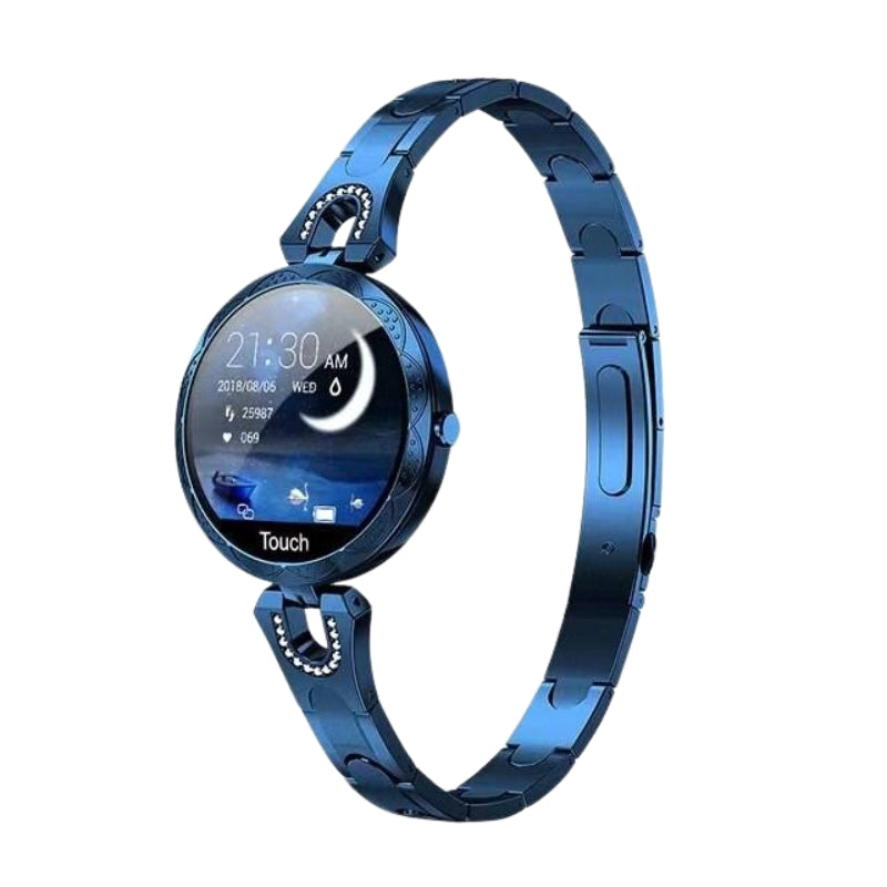 Waterdichte Smartwatch met Gezondheids- en Fitnessmonitoring – Roestvrij Staal