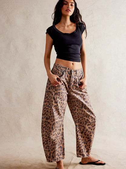 Dames Loungebroek Zacht Comfortabel Casual Joggingbroek