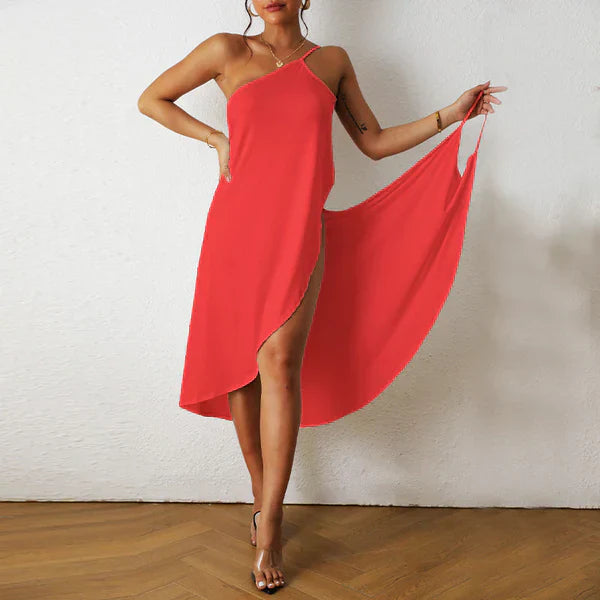 Korte Zomerjurk voor Dames Elegante Wikkeljurk