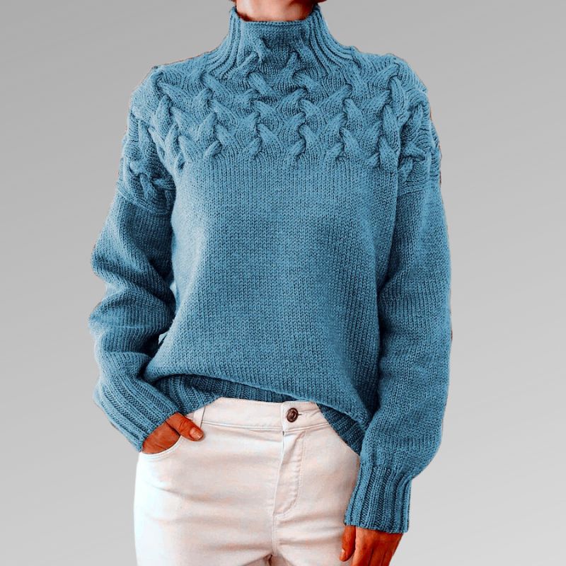 Dames Trui Warm Elegante Klassieke Coltrui