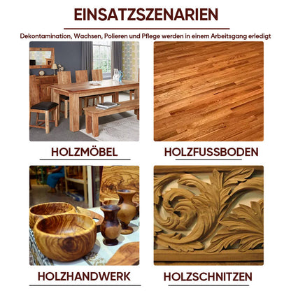 Natuurlijke Houtbescherming 100g – Langdurige Waterdichte Verzegeling voor Binnen & Buiten