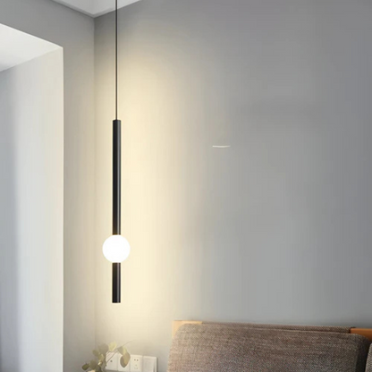 Hanglamp LED Cilinder Minimalistisch Eettafel Woonkamer Slaapkamer Zwart Wit