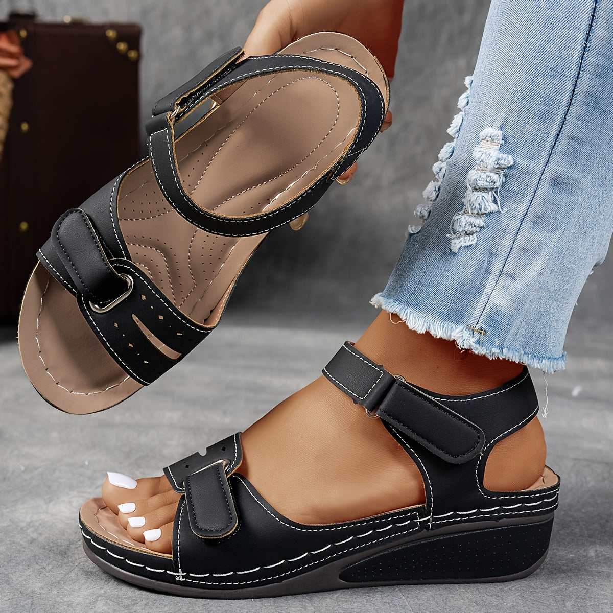 Dames Sandalen Verstelbaar Comfortabel