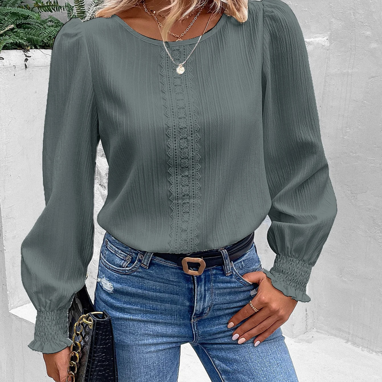Dames Blouse Stijlvol Elegante Korte Mouw