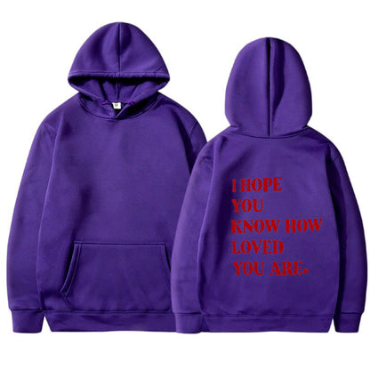 Dames Hoodie Zwart met Self Love Print Trendy Design