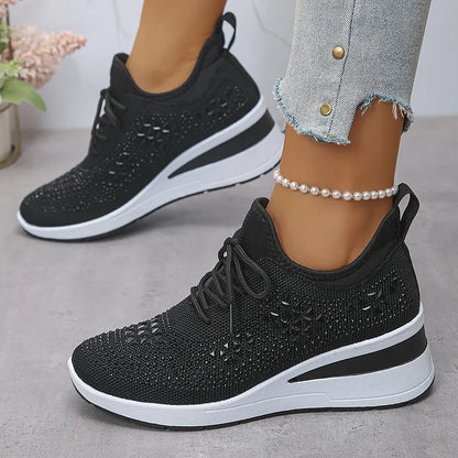 Dames Comfortabele Sneakers Met Stevige Pasvorm