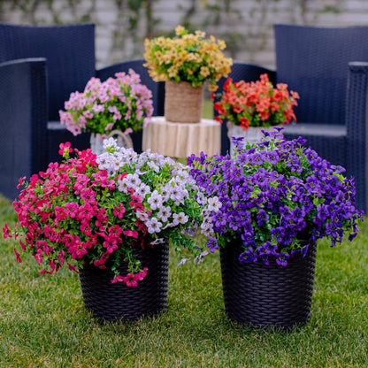 Kunstbloemen UV-Bestendig Gekleurd Binnenbuiten 120-480 Stuks Kleurvastheid