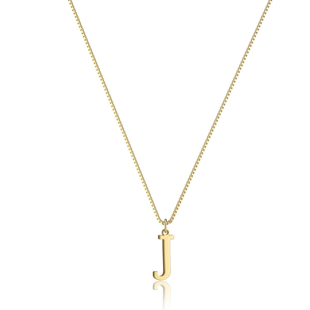 Gouden Ketting met Initialen voor Vrouw Persoonlijke Letter Sieraden