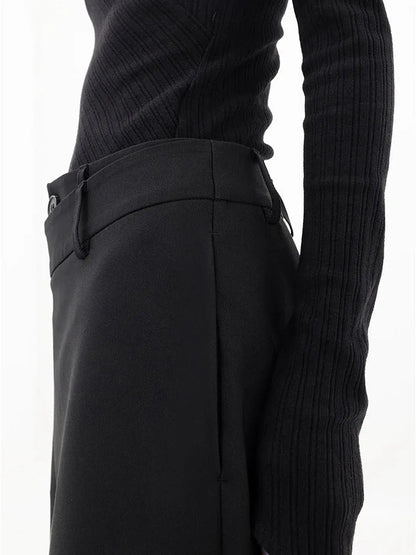 Vrouwelijke Broek Asymmetrisch Modern Design