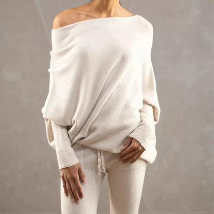Damestrui Lange Mouw Warme Wol Elegance