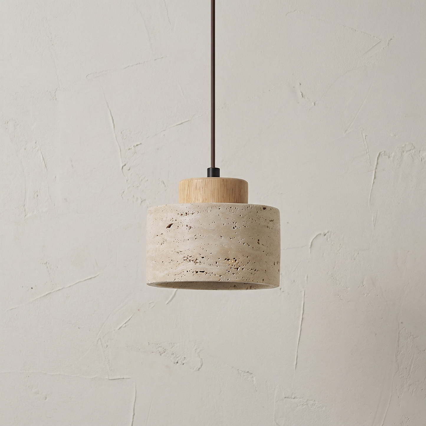 Vidar – Moderne Stenen Hanglamp met Natuurlijke Textuur