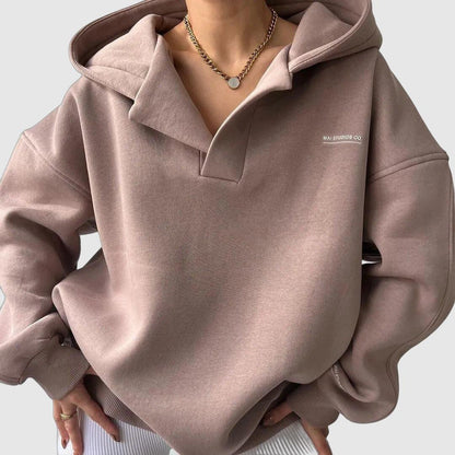 Dames Hoodie Oversized Zacht Comfortabel Herfst Winter - StudioMarella