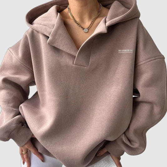 Dames Hoodie Oversized Zacht Comfortabel Herfst Winter - StudioMarella