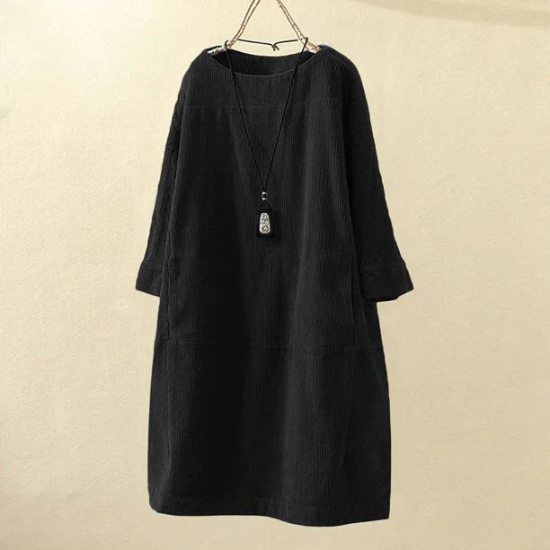 Dames Corduroy Trui Lange Mouw Corduroy Top