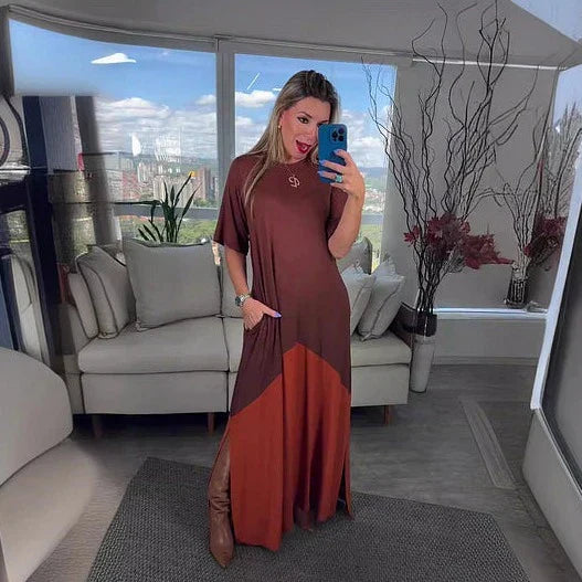 Vrouwelijke Zomerjurk Lange Maxi Jurk Zomerse Stijl - StudioMarella