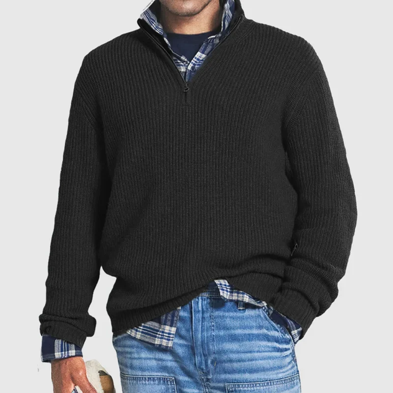 Waterdichte Heren Zipsweater Warm en Kwaliteit