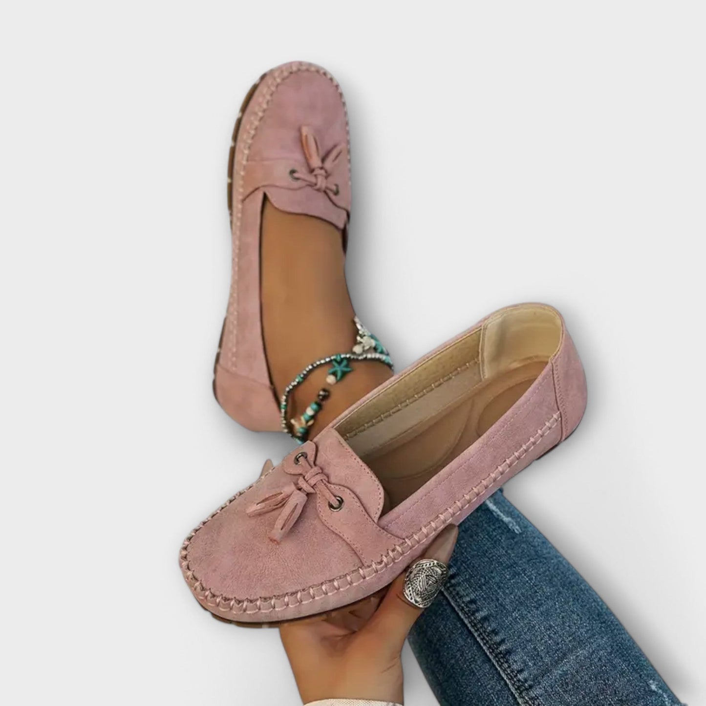 Dames Loafer Klassiek Leer