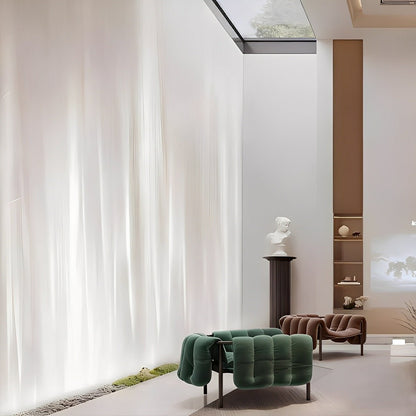 Wandlamp LED 3D Vlameffect Aluminium Zwart Woonkamer Bar RGBW Sfeerlamp Wandwasser Lichteffect