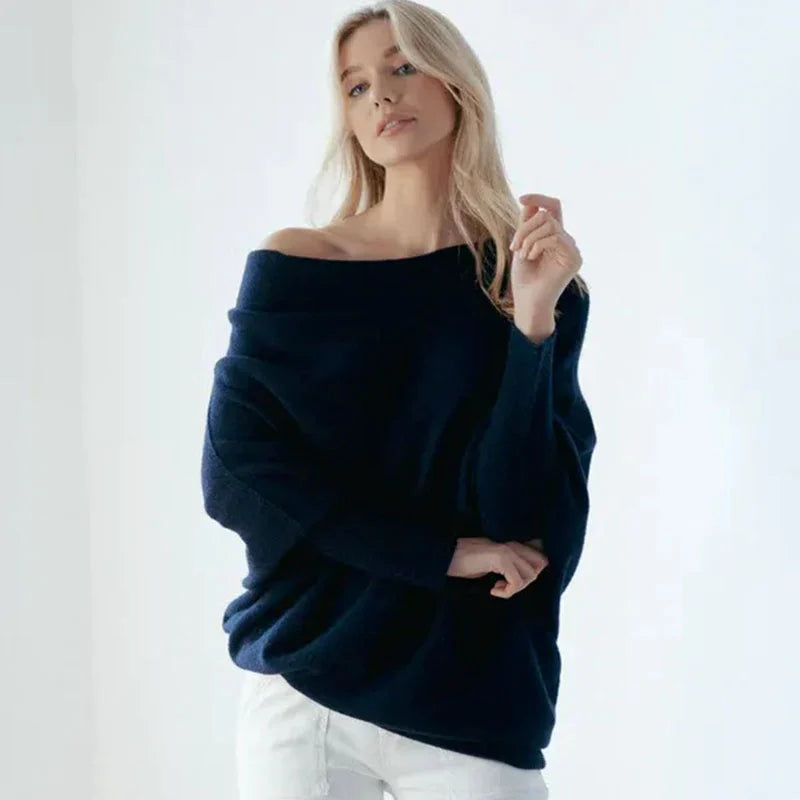 Damestrui Lange Mouw Warme Wol Elegance