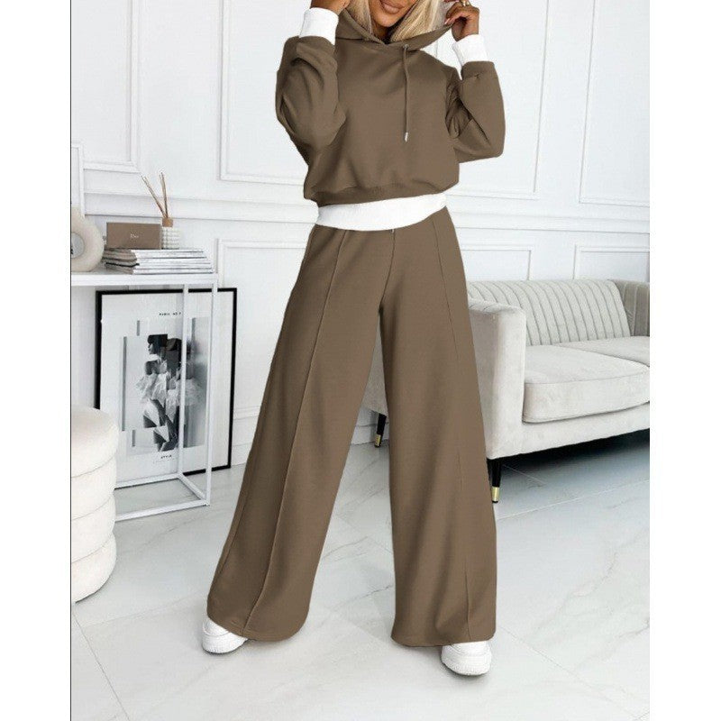 Dames Sportset Joggingbroek en Capuchontrui Zacht en Comfortabel