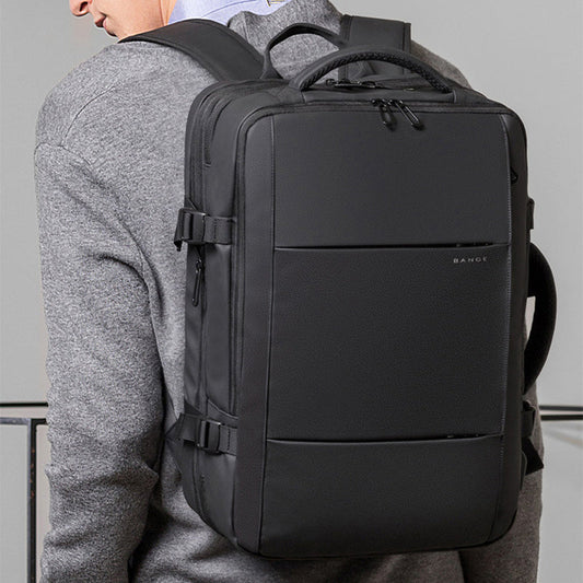 Business Casual Rugzak Zwart Blauw Groen Grijs Roze | Veelzijdige Dagrugtas voor Werk Reizen Laptop School | Premium Waterdichte Polyester Reis Backpack 15 inch Laptopvak | Ergonomische Gewatteerde Schouderbanden