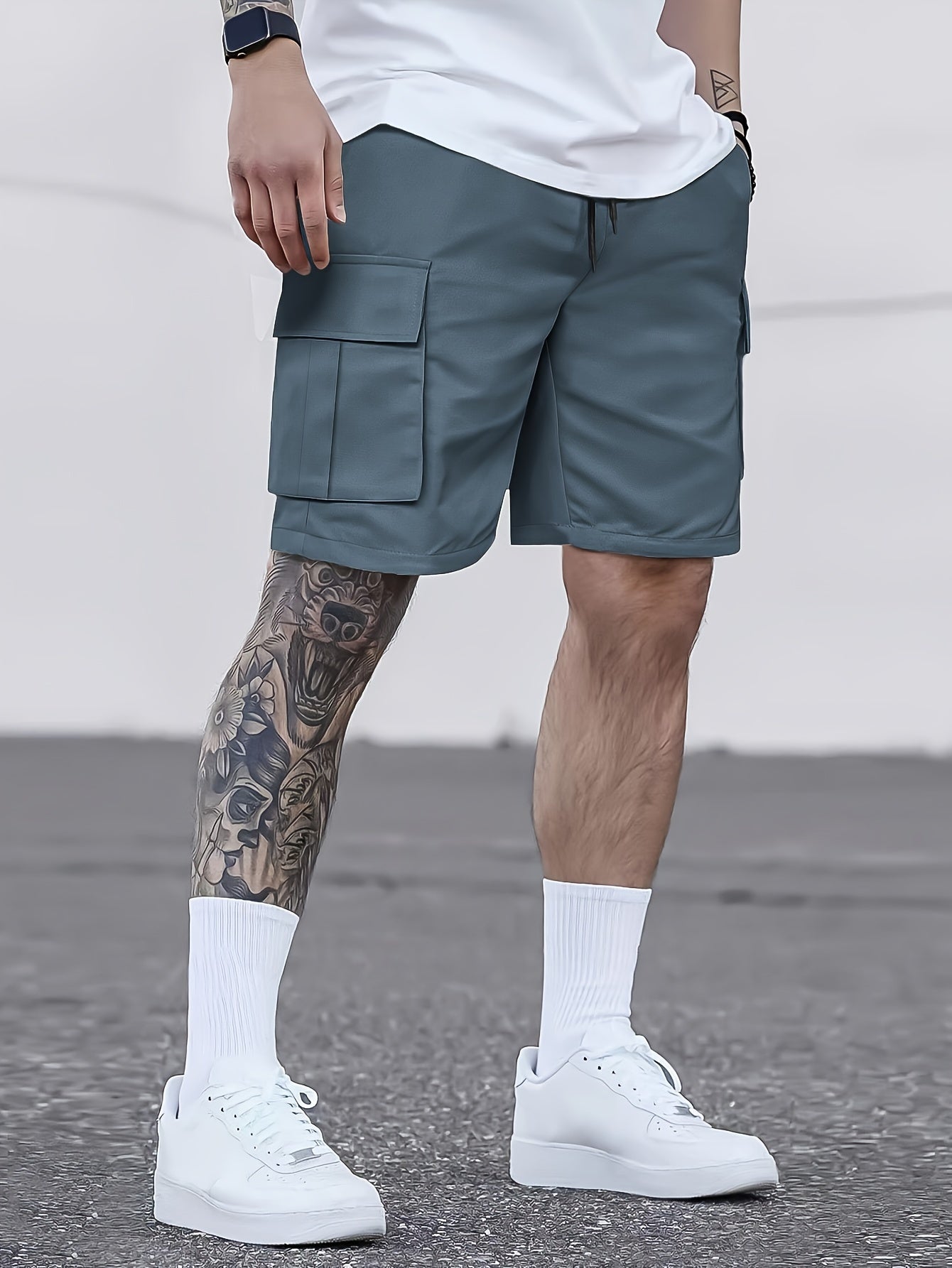 Heren Shorts Cargo Zomer Broek Lichtgewicht