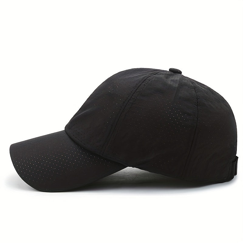 Sneldrogende Mesh Sportpet UV-Bescherming Ademend Outdoor Hardlopen Wandelen Fietsen Unisex Zomerpet