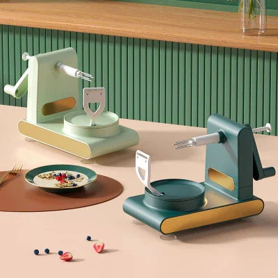 Handmatige Groenteschiller met 3 Verwisselbare Messen – Voedselveilig & Ergonomisch