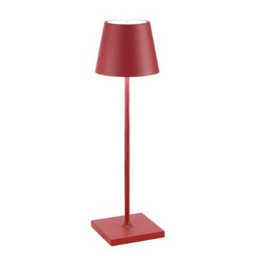 Oplaadbare Tafellamp met Touch-Dimmer IP54 Waterdicht Draadloos LED-Licht Buiten & Binnen 3 Lichtstanden voor Terras Restaurant Balkon