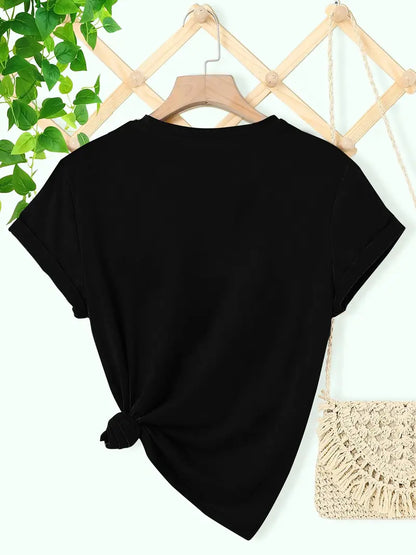 Dames Shirt met Uniek Bedrukt Design