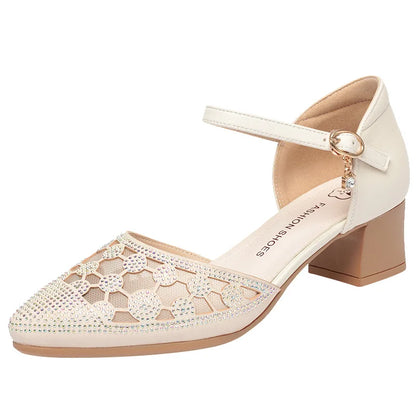 Zomer Sandalen Met Blokhak Comfortabel