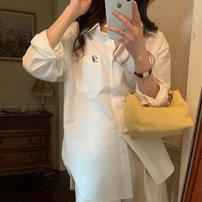 Kleurrijke Blouse met Borduurwerk Vrouwelijk Design