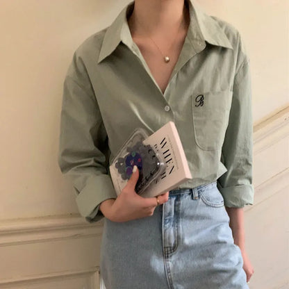 Kleurrijke Blouse met Borduurwerk Vrouwelijk Design