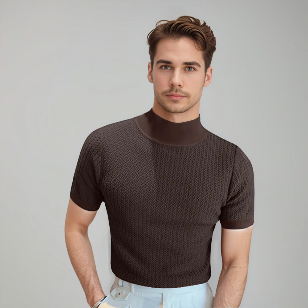Heren Overhemd Korte Mouwen Casual Stijlvol Zomer