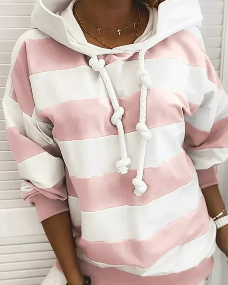Warme Hoodie voor Dames en Heren Modieus Design