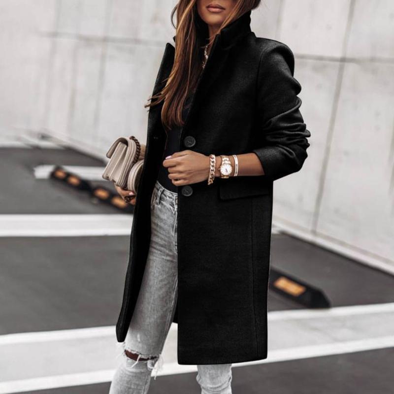 Zachte Winterjas voor Vrouw Elegant en Warm