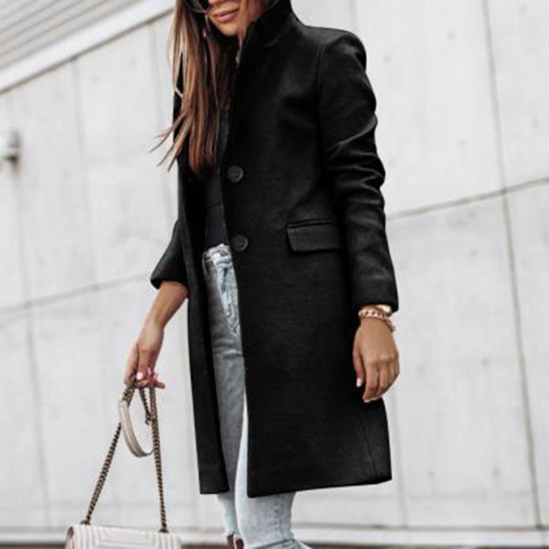 Zachte Winterjas voor Vrouw Elegant en Warm