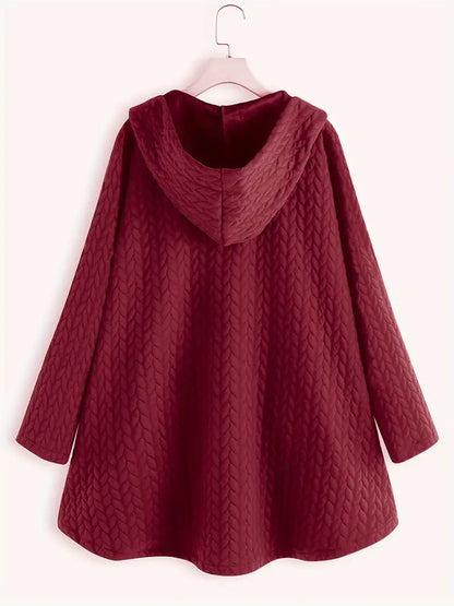 Donkere Winterjas voor Vrouwen Warm en Waterdicht