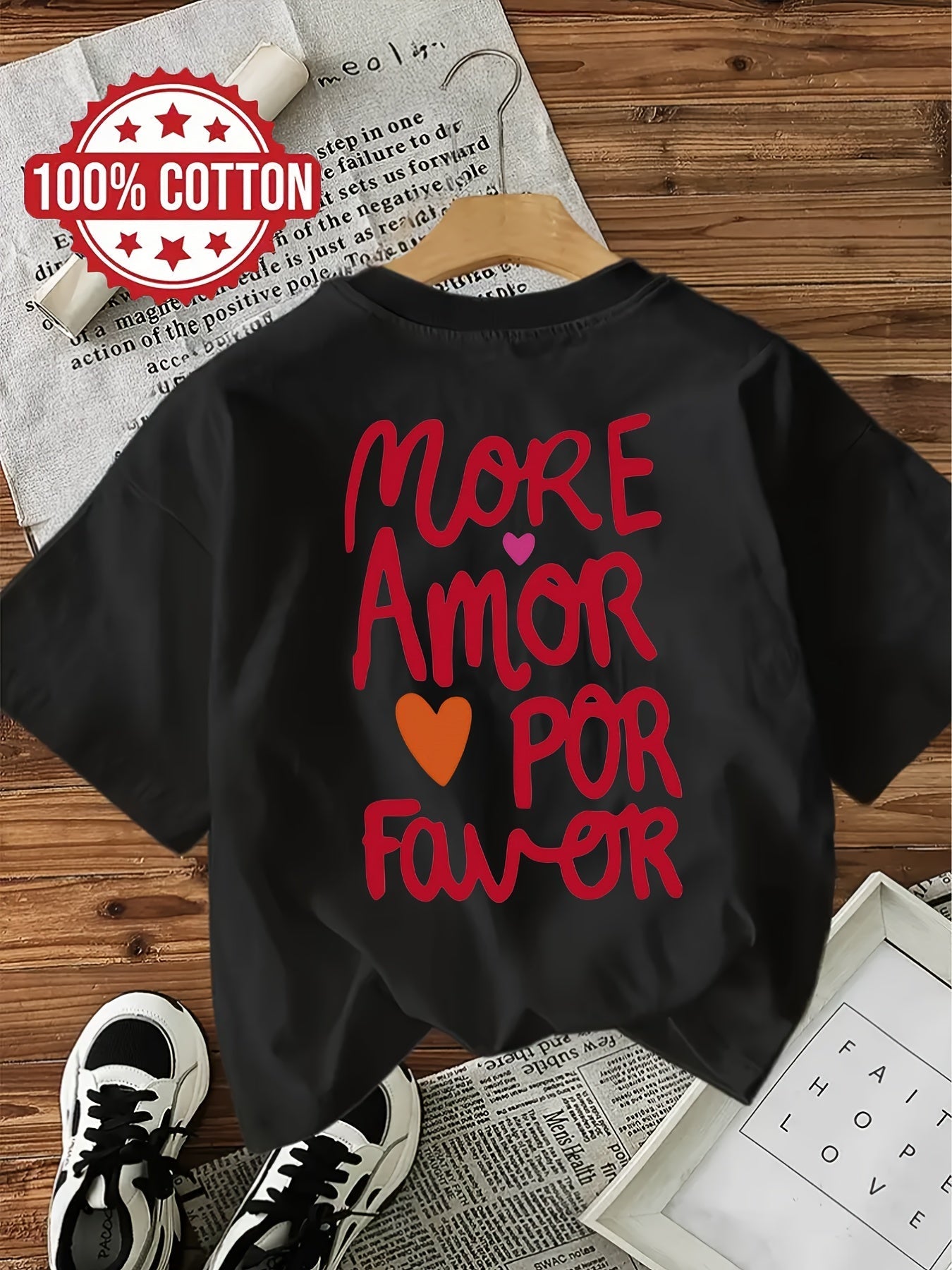 Dames T-shirt Katoen Comfortabele Pasvorm