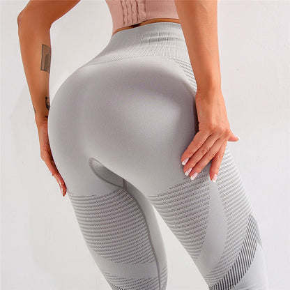 Dames Fitness Legging Elastisch Comfortabel Zonder Naden