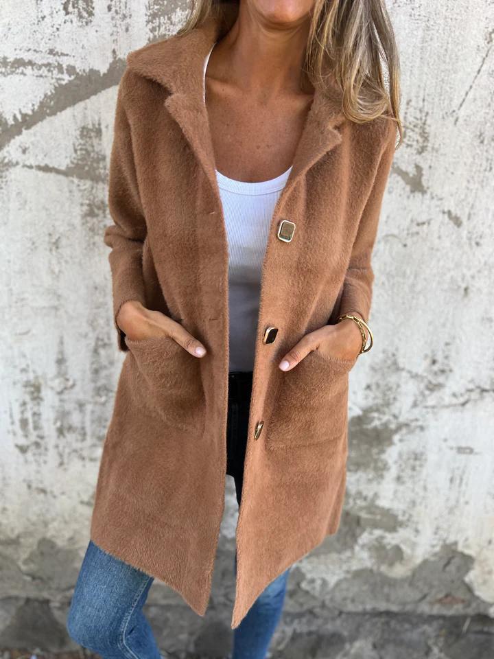 Lente Jas Dames Lichtgroen Nora Stijl