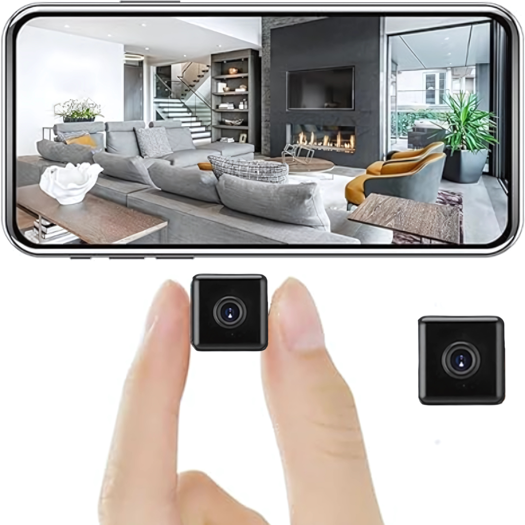 WiFi Beveiligingscamera 1080P HD met Nachtzicht Binnen & Buiten