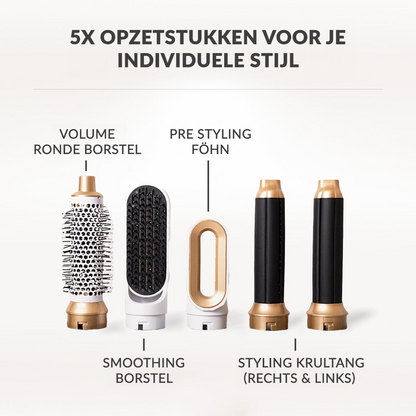 Haarstijler 5-in-1 Airwrap Pro Stijltang