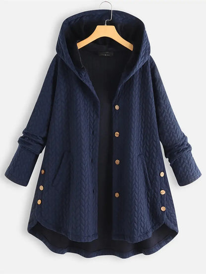 Donkere Winterjas voor Vrouwen Warm en Waterdicht - StudioMarella